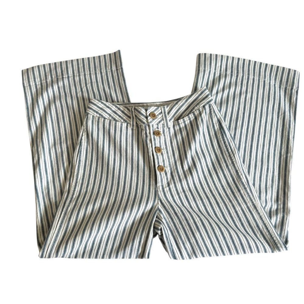 MADEWELL Wide-leg Striped Crop Women’s  Size 25